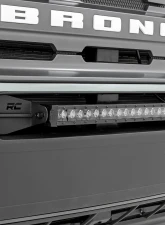 Rough Country 20 Inch Black Series LED Light Bar Single Row Cool White DRL                                     - 70720BLDRL - Image 5