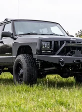 Rough Country 8 Inch Black Series LED Light Bar Single Row Pair                                     - 70728BL - Image 4