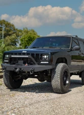 Rough Country 8 Inch Black Series LED Light Bar Single Row Pair                                     - 70728BL - Image 5