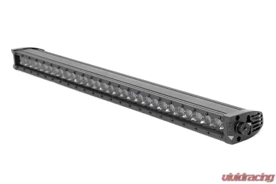 Rough Country 30 Inch Black Series LED Light Bar Single Row Cool White DRL - 70730BLDRL