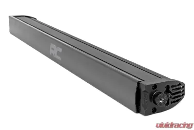 Rough Country 30 Inch Black Series LED Light Bar Single Row Cool White DRL - 70730BLDRL