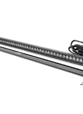 Rough Country 50 Inch Black Series LED Light Bar Single Row Cool White DRL                                     - 70750BLDRL - Image 5