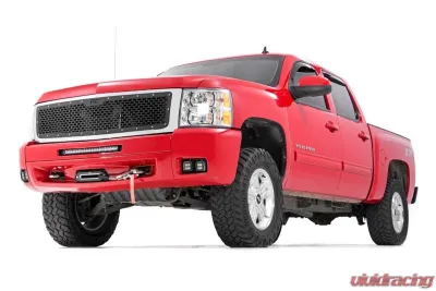 Rough Country LED Fog Light Kit Black Series Chevy 2007-2014 - 70762