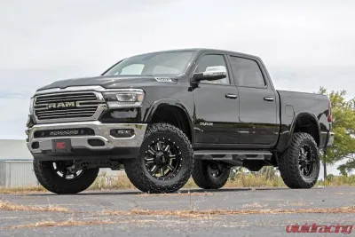 Rough Country 20" LED Hidden Bumper Kit Black Series w/Amber DRL Ram 1500 2WD 4WD 2019-2022 - 70779DRLA