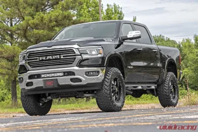 Rough Country LED Light Kit Bumper Mount 20 Inch Black Dual Row White DRL for 05-07 F-250/F-350 - 70779DRL