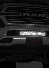 Rough Country LED Light Kit Bumper Mount 20 Inch Black Dual Row White DRL for 05-07 F-250/F-350                                     - 70779DRL - Image 5