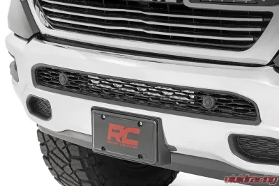 Rough Country LED Light Kit Bumper Mount 20 Inch Black Dual Row White DRL for 05-07 F-250/F-350 - 70779DRL