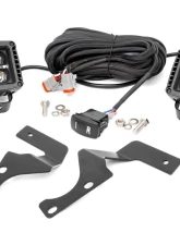 Rough Country LED Light Black Series w/White DRL Toyota 4Runner 2WD 4WD 2010-2022                                     - 70797 - Image 3
