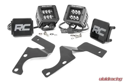 Rough Country LED Light Black Series w/Flood Beam Toyota 4Runner 2WD 4WD 2010-2022 - 70799