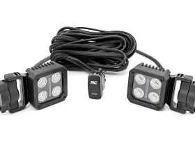 Rough Country Black Series LED Light Pair 2