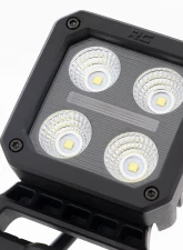 Rough Country Black Series LED Light Pair 2" Flood Swivel Mount                                     - 70802 - Image 6