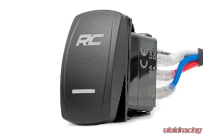Rough Country 2 Inch Black Series LED Light Pods Flush Mount Amber DRL - 70803BLKDRLA