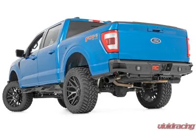Rough Country 2 Inch Black Series LED Light Pods Flush Mount Cool White DRL - 70803BLKDRL