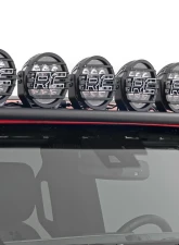 Rough Country Black Series Halo LED Light Pair White/Amber DRL 6.5 Inch Round                                     - 70805A - Image 5