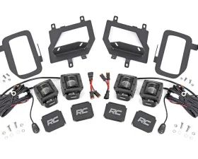 Rough Country LED Fog Light Kit SAE Fog Light Ford F-150 2WD 4WD 2015-2017