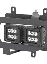 Rough Country LED Fog Light Kit Black Series w/Flood Beam Ford F-150 2WD 4WD 2015-2017                                     - 70833 - Image 2
