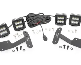 Rough Country LED Light Black Series w/Spot Beam Toyota Tundra 2WD 4WD 2014-2021