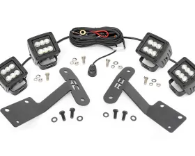 Rough Country LED Light Black Series w/Flood Beam Toyota Tundra 2WD 4WD 2014-2021