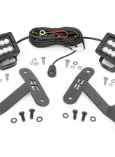 Rough Country LED Light Black Series w/Flood Beam Toyota Tundra 2WD 4WD 2014-2021                                     - 70836 - Image 6