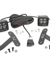Rough Country LED Light Black Series w/White DRL Toyota Tundra 2WD 4WD 2014-2021                                     - 70837 - Image 6