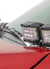Rough Country LED Light Black Series w/White DRL Toyota Tundra 2WD 4WD 2014-2021                                     - 70837 - Image 2