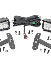 Rough Country LED Light 3" Osram Wide Angle Series Toyota Tundra 2WD 4WD 2014-2021                                     - 70839 - Image 6