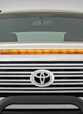 Rough Country LED Light Hood Bulge 40" White | Amber Strip Toyota Tundra 2WD 4WD 2014-2021                                     - 70847 - Image 6
