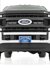 Rough Country LED Light Kit Grille Mount 10" Black Ford F-250 Super Duty 2WD 4WD 2020-2021                                     - 70898 - Image 2