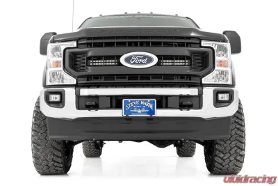 Rough Country LED Light Kit Grille Mount 10" Black Ford F-250 Super Duty 2WD 4WD 2020-2021 - 70898