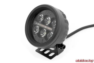 Rough Country Black Series Round LED Light Pair - 70900