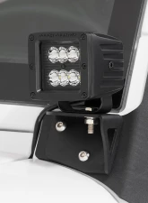 Rough Country 2 Inch Black Series LED Light Pods Spot Square                                     - 70903BL - Image 5