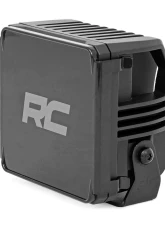 Rough Country 4 Inch Chrome Series LED Light Pods Square White DRL Pair                                     - 70905DRL - Image 4