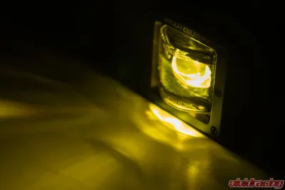 Rough Country 2 Inch Black Series LED Light Pods SAE Fog Yellow - 70907A