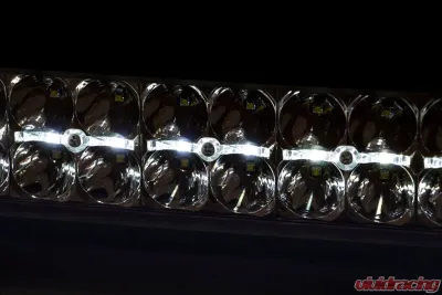 Rough Country 12 Inch Black Series LED Light Bar Dual Row White DRL - 70912BD
