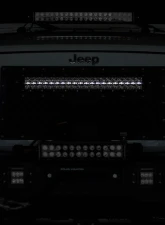 Rough Country 12 Inch Black Series LED Light Bar Dual Row White DRL                                     - 70912BD - Image 4