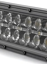 Rough Country 20 Inch Black Series LED Light Bar Dual Row Amber DRL                                     - 70920BDA - Image 5