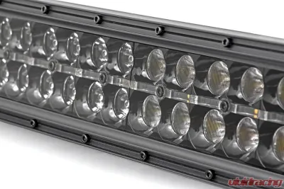 Rough Country 20 Inch Black Series LED Light Bar Dual Row Amber DRL - 70920BDA