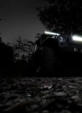 Rough Country 20 Inch Chrome Series LED Light Bar Dual Row Cool White DRL                                     - 70920D - Image 4