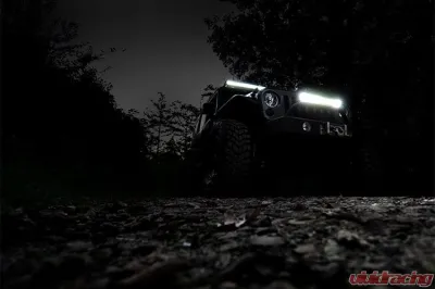 Rough Country 20 Inch Chrome Series LED Light Bar Dual Row Cool White DRL - 70920D