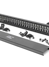Rough Country 30 Inch Black Series LED Light Bar Dual Row Cool White DRL                                     - 70930BD - Image 6