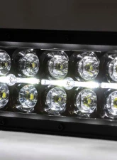 Rough Country 30 Inch Black Series LED Light Bar Dual Row Cool White DRL                                     - 70930BD - Image 4