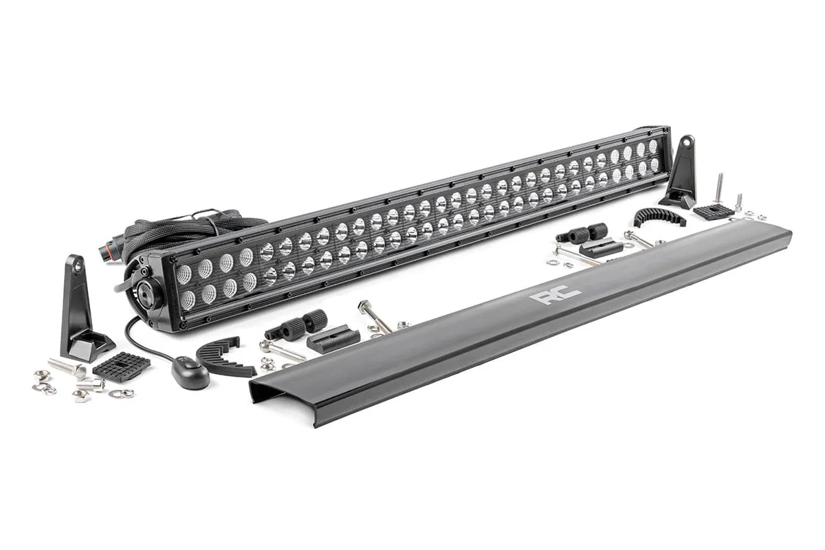 Rough Country 30' Black Series Dual Row CREE LED Light Bar - 70930BL