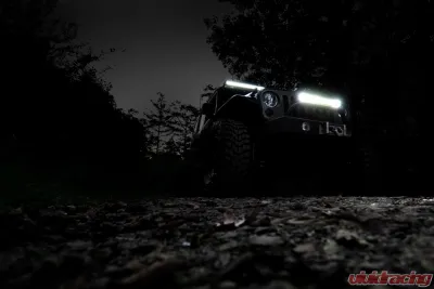 Rough Country 30 Inch Black Series LED Light Bar Dual Row IP67 Waterproof 14400 Lumens - 70930BL