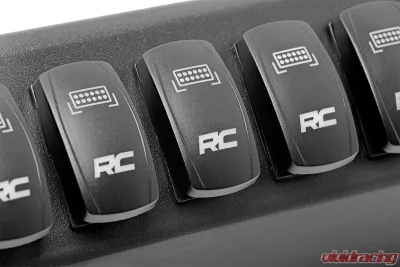 Rough Country MLC-6 Multiple Light Controller w/6-Switch Hub Jeep Wrangler 2007-2018 - 70959