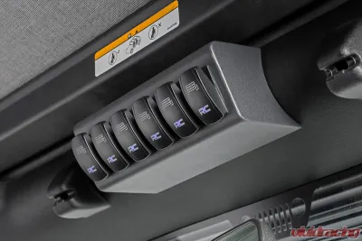 Rough Country MLC-6 Multiple Light Controller w/6-Switch Hub Jeep Wrangler 2007-2018 - 70959