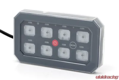 Rough Country 8 Gang Switch Panel RGB Backlit Buttons Multifunction Modes - 70970A