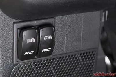 Rough Country Auxiliary Switch Bezel Dual - 709B-2