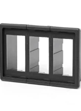 Rough Country Auxiliary Switch Bezel Triple                                     - 709B-3 - Image 2