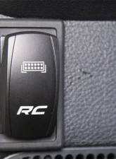 Rough Country Auxiliary Switch Bezel Single                                     - 709B1 - Image 2