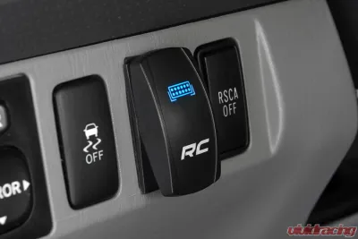 Rough Country Rocker Switch 2x1 with Blue Back Light for Standard Switch Bezel - 709SW